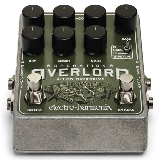 Electro Harmonix Operation Overlord Allied Overdrive Pedal