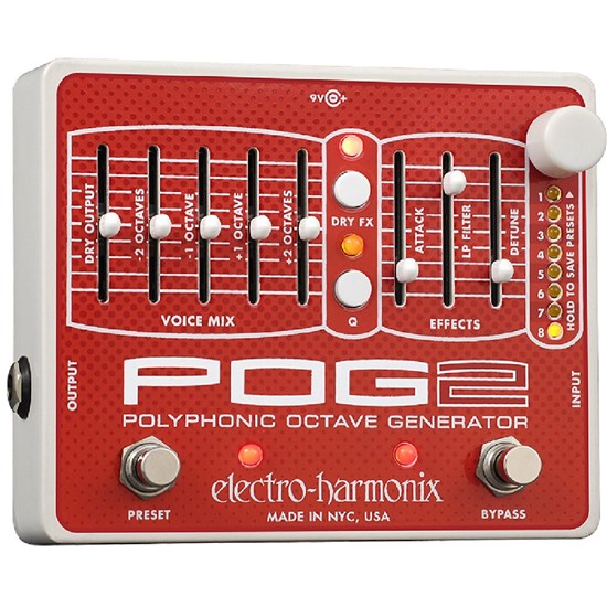 Electro Harmonix POG2 Polyphonic Octave Generator Pedal