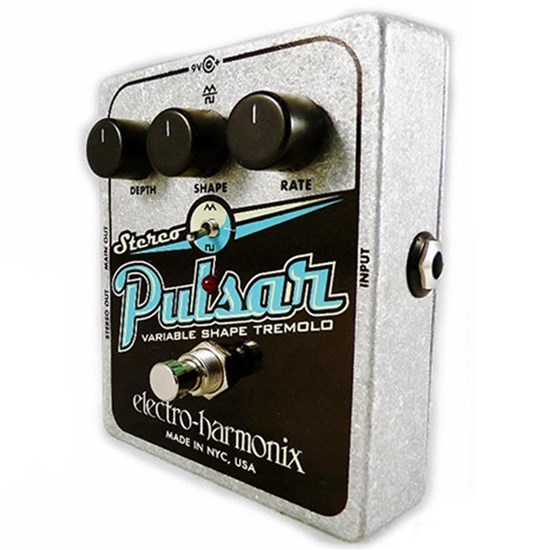 Electro Harmonix Stereo Pulsar Variable Shape Analog Tremolo Pedal