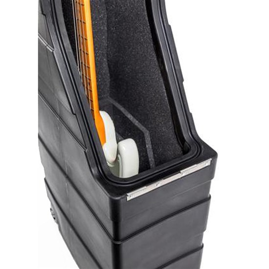 Enki AMG-2B Dual Electric Bass Case Roto Moulded w/ Wheels