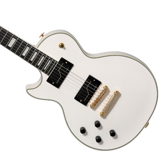 Epiphone Matt Heafy Les Paul Custom Origins Left-Hand (Bone White) inc Case