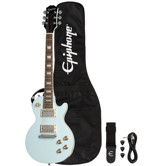 Epiphone Power Players Les Paul w/ Gig Bag, Strap, Picks & Cable (Ice Blue)