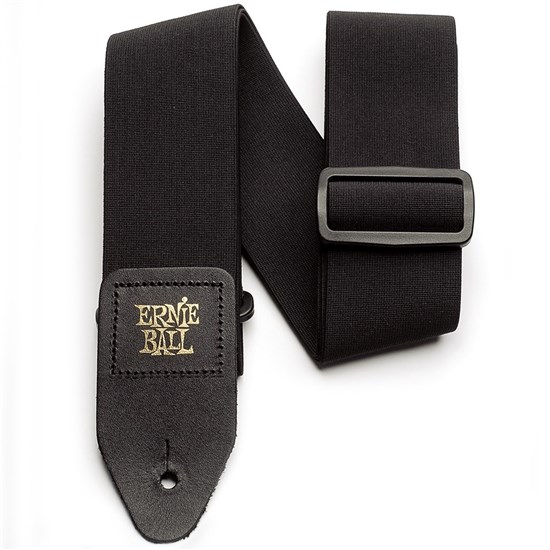 Ernie Ball Stretch Comfort Guitar Strap - (Black)