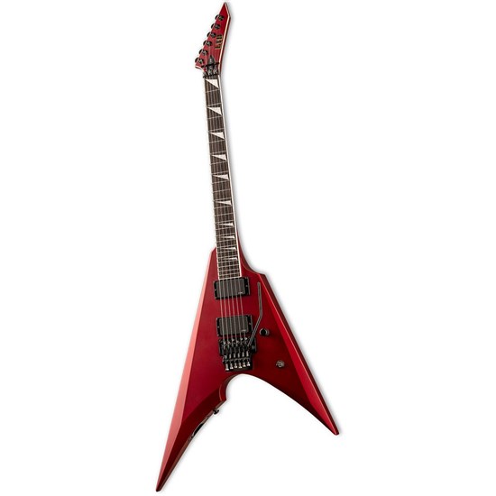 LTD ARROW-1000 w/ EMG Pickups & Floyd Rose 1000SE (Candy Apple Red Satin)