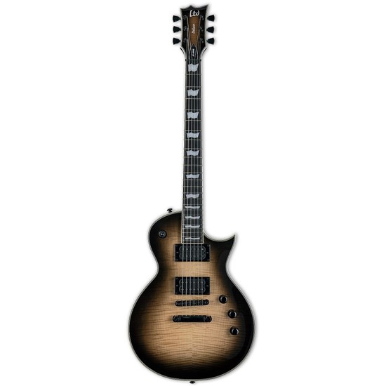 ESP LTD EC-1000T Black Natural Burst w/ Full-Thickness Body & Seymour Duncan Pickups