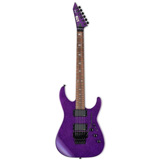 ESP LTD Signature Series KH-602 Kirk Hammet Electric Guitar (Purple Sparkle)