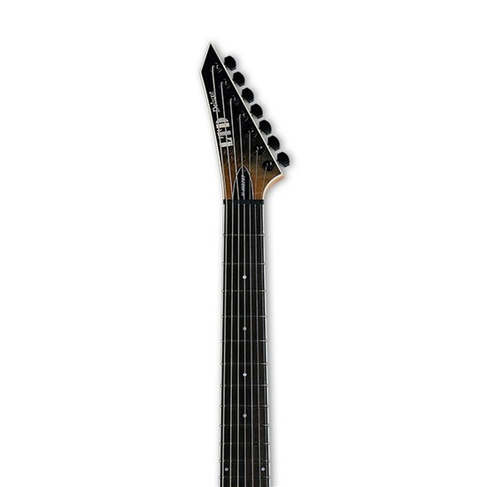 ESP LTD M-1007HT 7-String Hardtail w/ Burl Poplar Top (Black Fade)