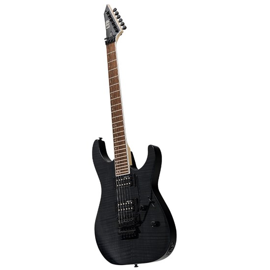 ESP LTD M Series M-200FM Flamed Maple Electric Guitar (See Thru Black)