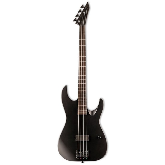 LTD M-4 Black Metal Bass w/ EMG Pickup (Black Satin)