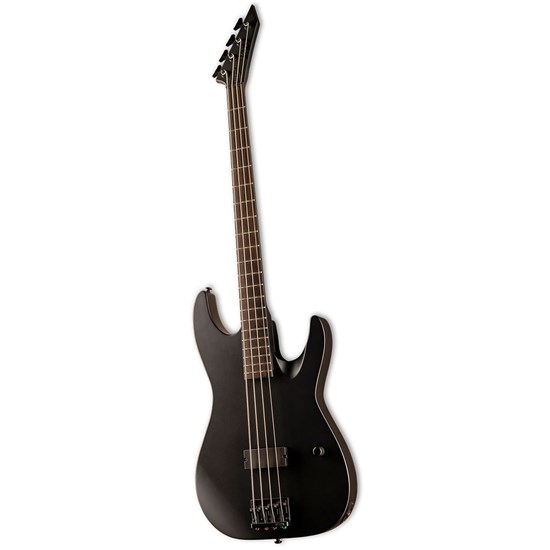 LTD M-4 Black Metal Bass w/ EMG Pickup (Black Satin)