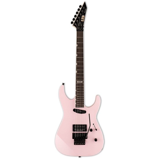 ESP LTD Mirage Deluxe '87 w/ Floyd Rose 1000 & Seymour Duncan Pickups (Pearl Pink)