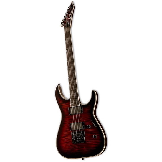 ESP LTD MH-1000 Evertune Electric Guitar (Dark Brown Sunburst)