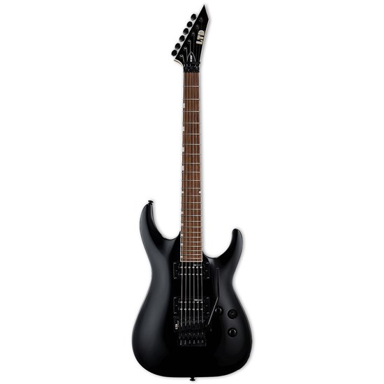 ESP LTD MH-200 Electric Guitar w/ Floyd Rose Tremolo (Black)