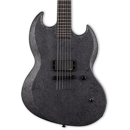 ESP LTD RM-600 BMS Reba Meyers Signature w/ EMG 81 (Black Marble Satin)