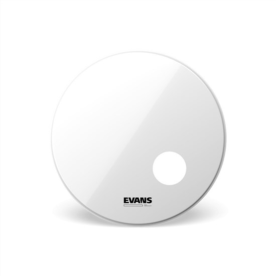 Evans EQ3 Resonant Smooth White Bass Drum Head 20 Inch