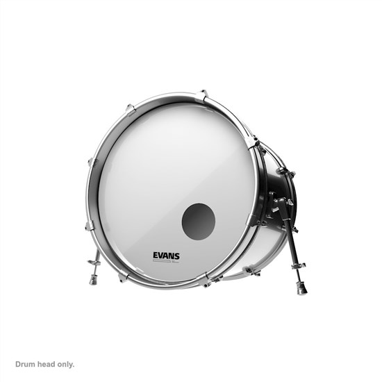 Evans EQ3 Resonant Smooth White Bass Drum Head 20 Inch