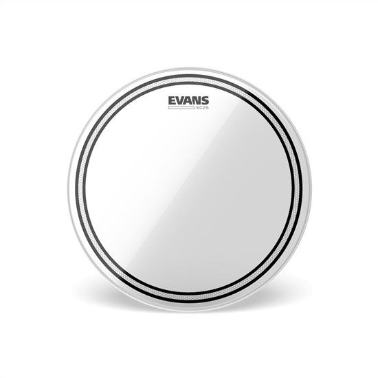 Evans EC2S Clear Two Ply Drum Head 10 Inch