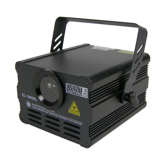 Event Lighting EL1000RGB RGB Analogue 15K Scanning Animation Laser w/ ILDA