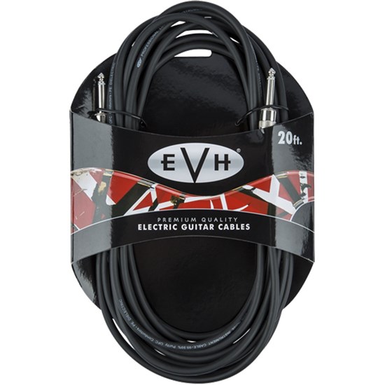 EVH 20' Premium Instrument Cable Straight-Straight (Black)