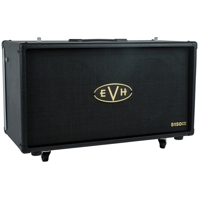 EVH 5150III EL34 2x12 Cabinet 50 Watt 16 Ohm (Black and Gold)