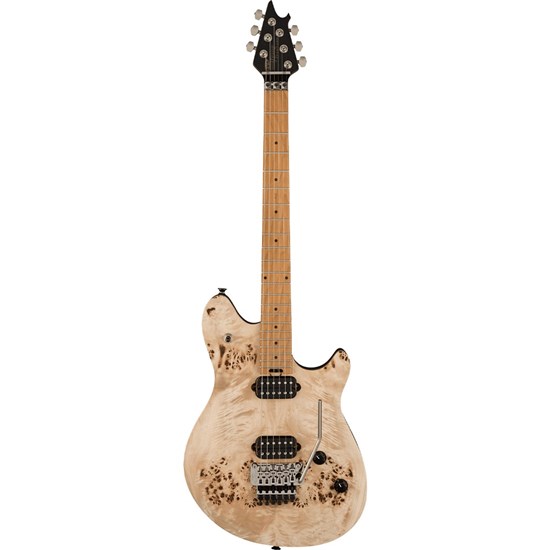 EVH Wolfgang WG Standard Exotic Poplar Burl Baked Maple Fingerboard (Natural)