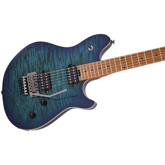 EVH Wolfgang WG Standard QM Baked Maple Fingerboard (Chlorine Burst)