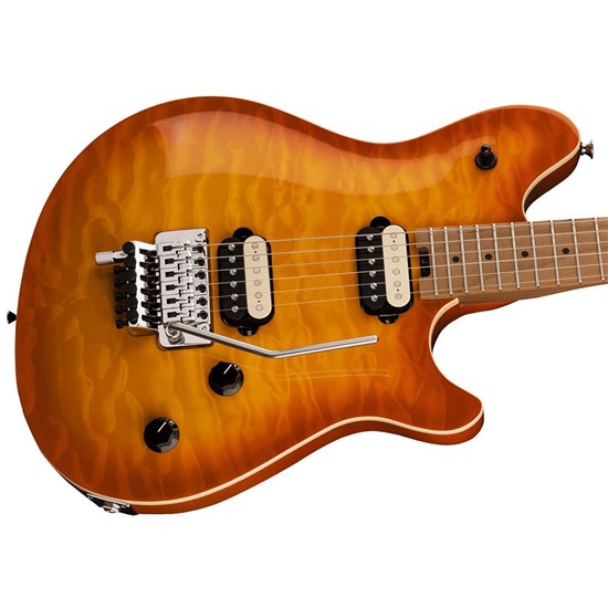 EVH Wolfgang Special QM Baked Maple Fingerboard (Solar)