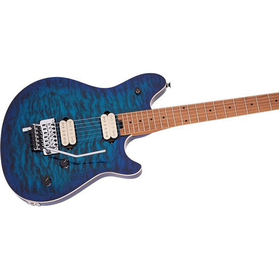 EVH Wolfgang Special QM Baked Maple Fingerboard (Chlorine Burst)