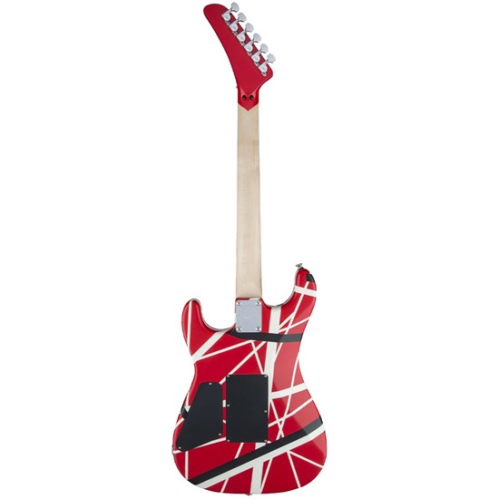 EVH Striped Series 5150 (Red w/ Black & White Stripes)