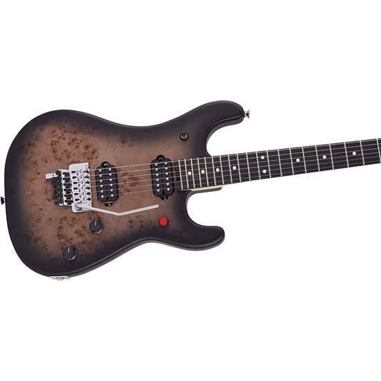 EVH 5150 Series Deluxe Poplar Burl Ebony Fingerboard (Black Burst)