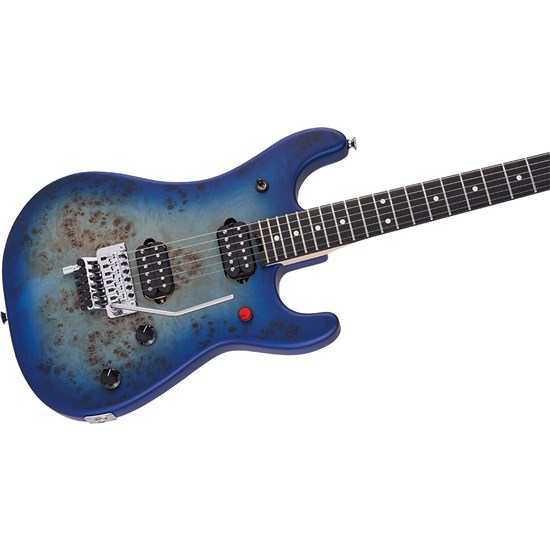 EVH 5150 Series Deluxe Poplar Burl Ebony Fingerboard (Aqua Burst)