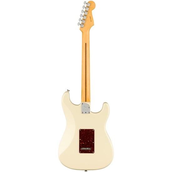 Fender American Pro II Stratocaster Left-Hand Maple Fingerboard (Olympic White)