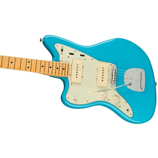 Fender American Professional II Jazzmaster Left-Hand Maple Fingerboard (Miami Blue)