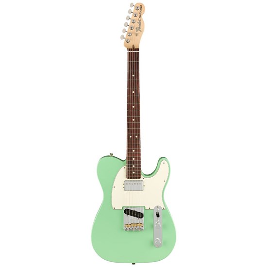 Fender American Performer Telecaster Hum Rosewood Fingerboard (Satin Surf Green)