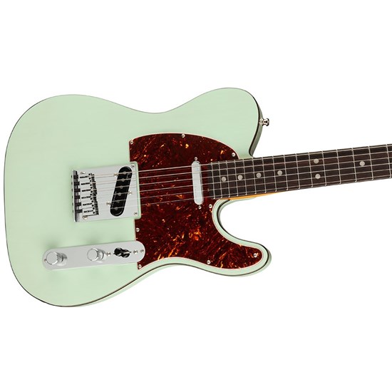 Fender Ultra Luxe Tele RW Fingerboard (Transparent Surf Green) inc Hard Case