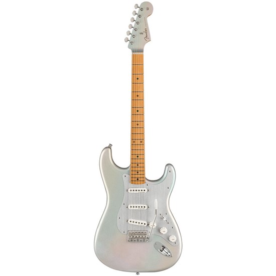 Fender H.E.R. Stratocaster Maple Fingerboard (Chrome Glow) inc Gig Bag