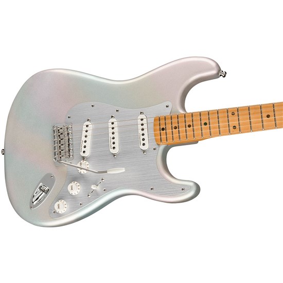 Fender H.E.R. Stratocaster Maple Fingerboard (Chrome Glow) inc Gig Bag