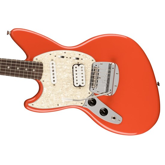 Fender Kurt Cobain Jag-Stang Left-Hand Rosewood Fingerboard (Fiesta Red) inc Gig Bag