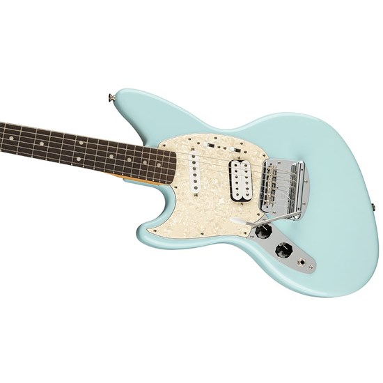 Fender Kurt Cobain Jag-Stang Left-Hand Rosewood Fingerboard (Sonic Blue) inc Gig Bag