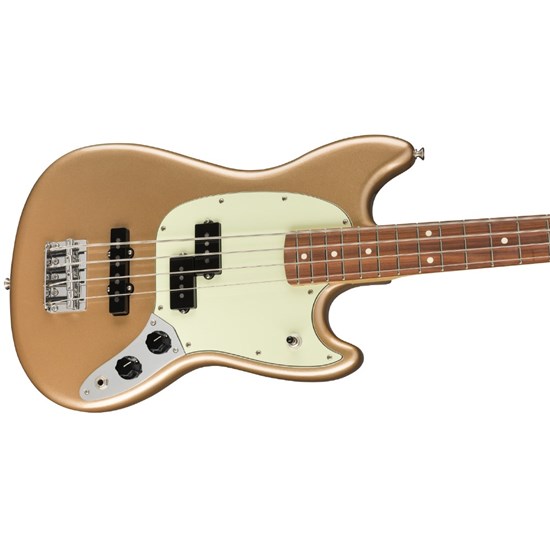 Fender Player Mustang Bass PJ Pau Ferro Fingerboard (Firemist Gold)