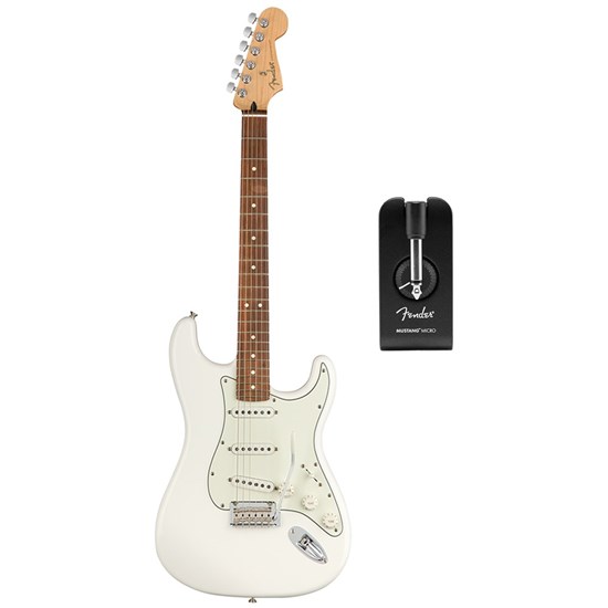 Fender Player Stratocaster w/ Pau Ferro Fingerboard (Polar White)