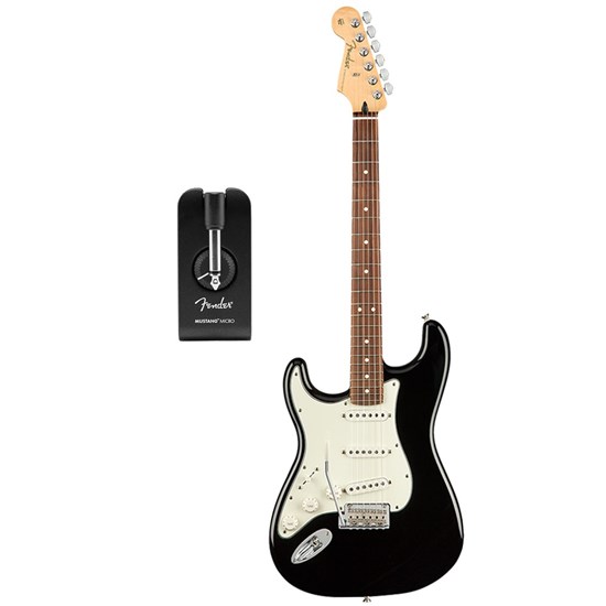 Fender Player Stratocaster Left-Handed Pau Ferro Fingerboard (Black)