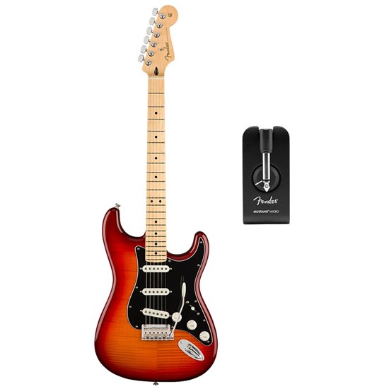 Fender Player Stratocaster Plus Top Maple Fingerboard (Aged Cherry Burst)