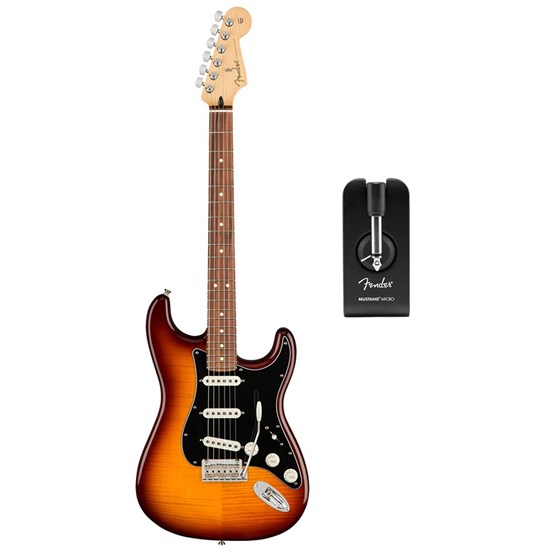 Fender Player Stratocaster Plus Top Pau Ferro Fingerboard (Tobacco Sunburst)