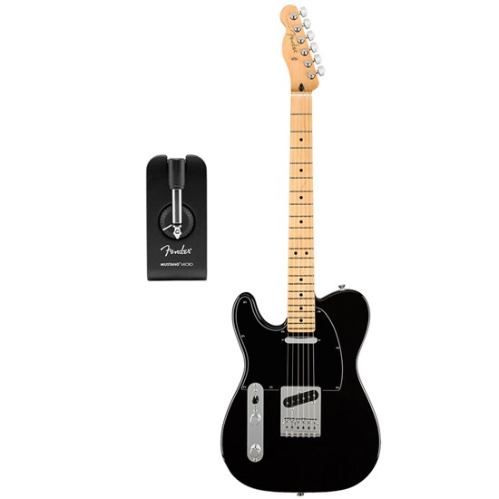 Fender Player Telecaster Maple Fingerboard Left-Hand (Black)