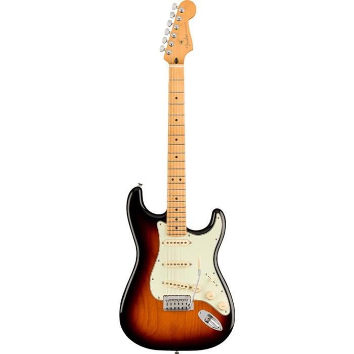 Fender Player Plus Stratocaster Maple Fingerboard (3-Color Sunburst) inc Gig Bag