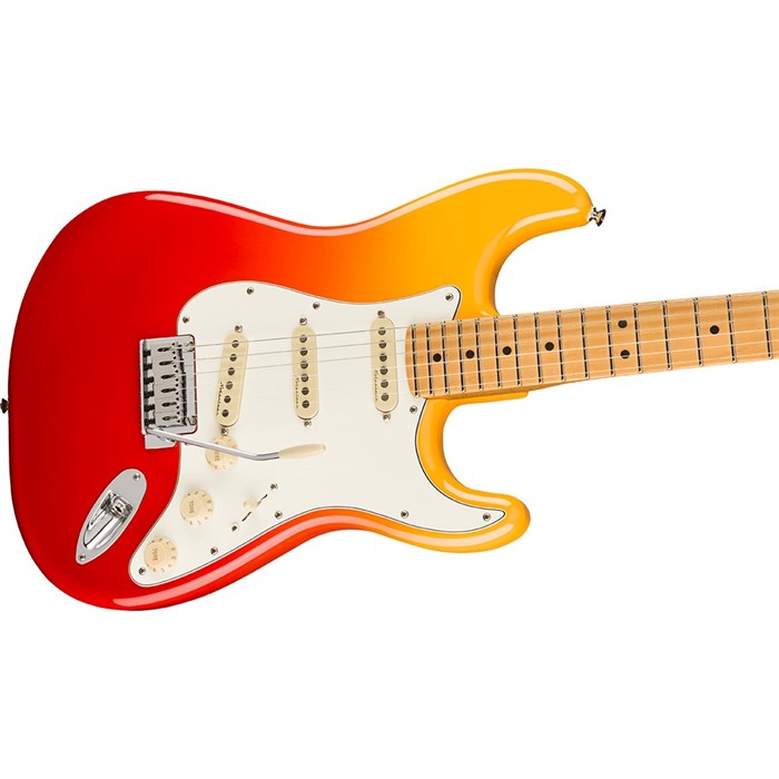 Fender Player Plus Stratocaster Maple Fingerboard (Tequila Sunrise) inc Gig Bag