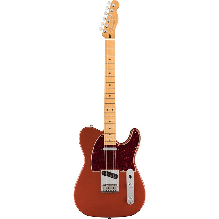 Fender Player Plus Telecaster Maple Fingerboard (Aged Candy Apple Red) inc Gig Bag