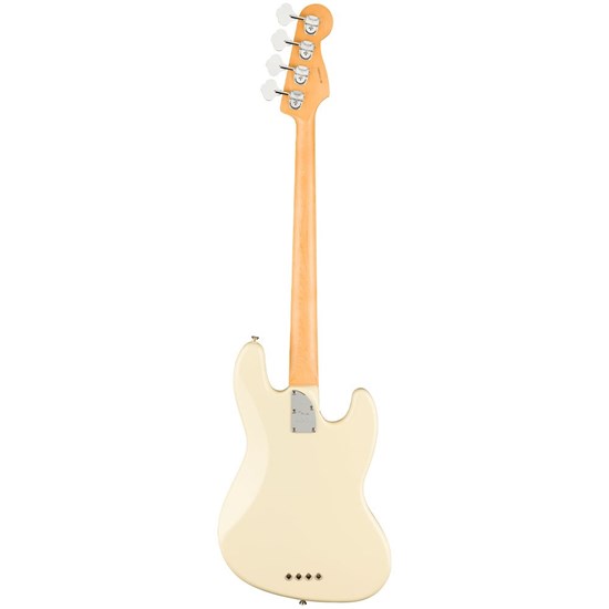 Fender American Pro II Jazz Bass Left-Hand Rosewood Fingerboard (Olympic White)