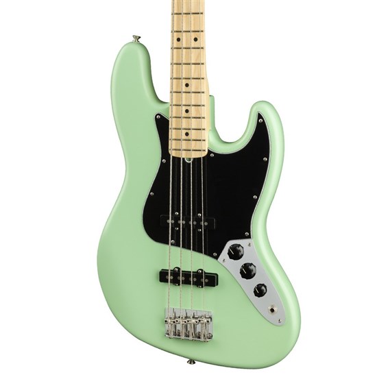 Fender American Performer Jazz Bass Maple Fingerboard (Satin Surf Green) w/ Gig Bag